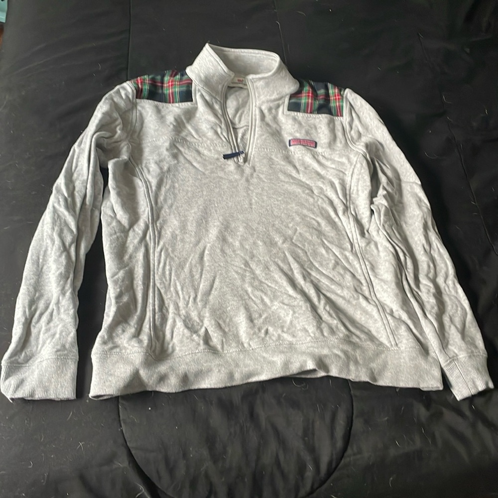 Vineyard Vines Shep Shirt- Quarterzip Pullover